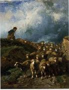 unknow artist Sheep 186 china oil painting reproduction